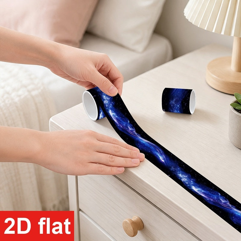 2d flat 2 rolls 5cm x 120cm 1   47 24in pvc decorative