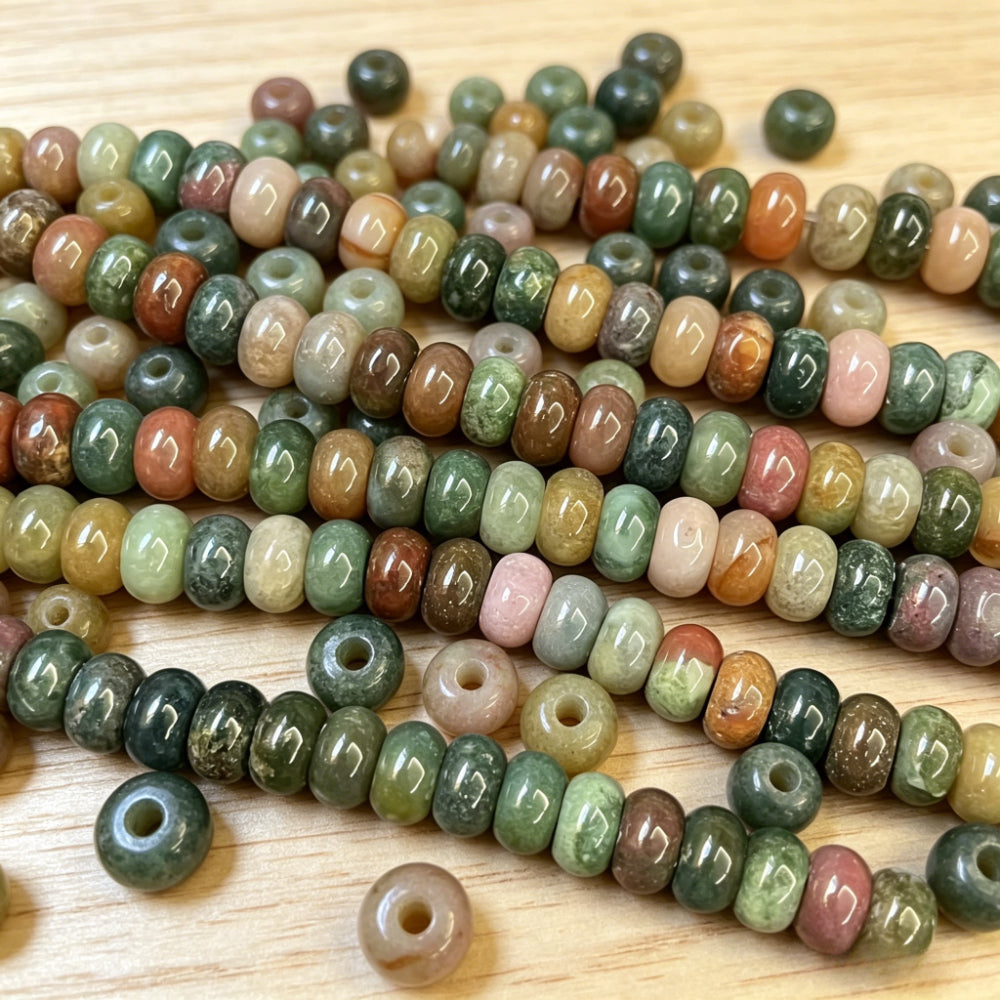 natural   madagascar agate beads multi size suitable