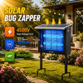 solar bug zapper outdoor bug zapper 4500v electric shock