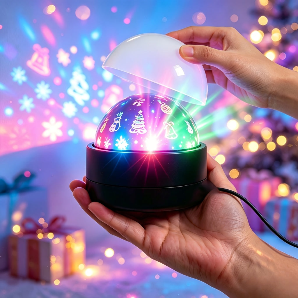 in 1 christmas theme night light dual use night light