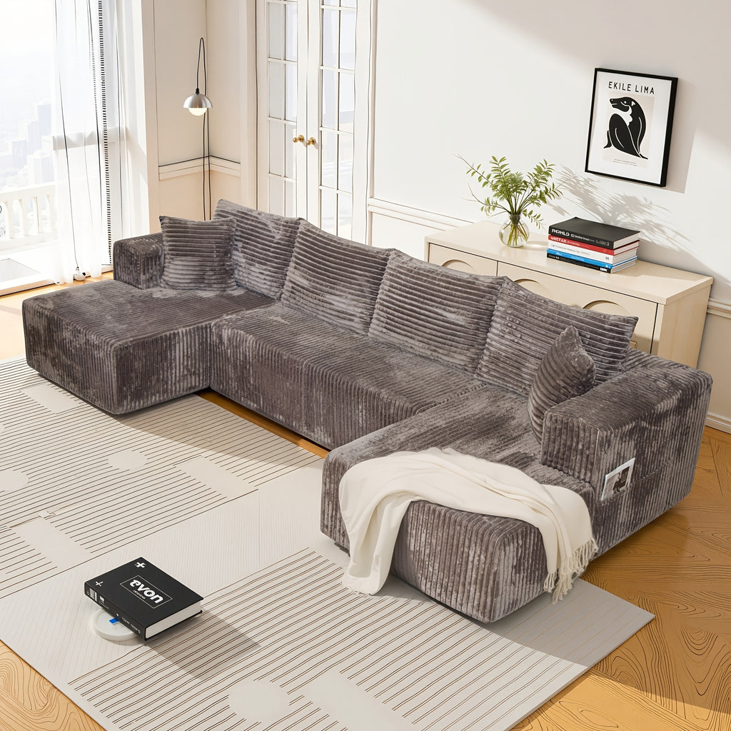 210 inch large u shaped modular sectional sofa suitable