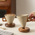 retro ceramic coffee cup high end   coffee
