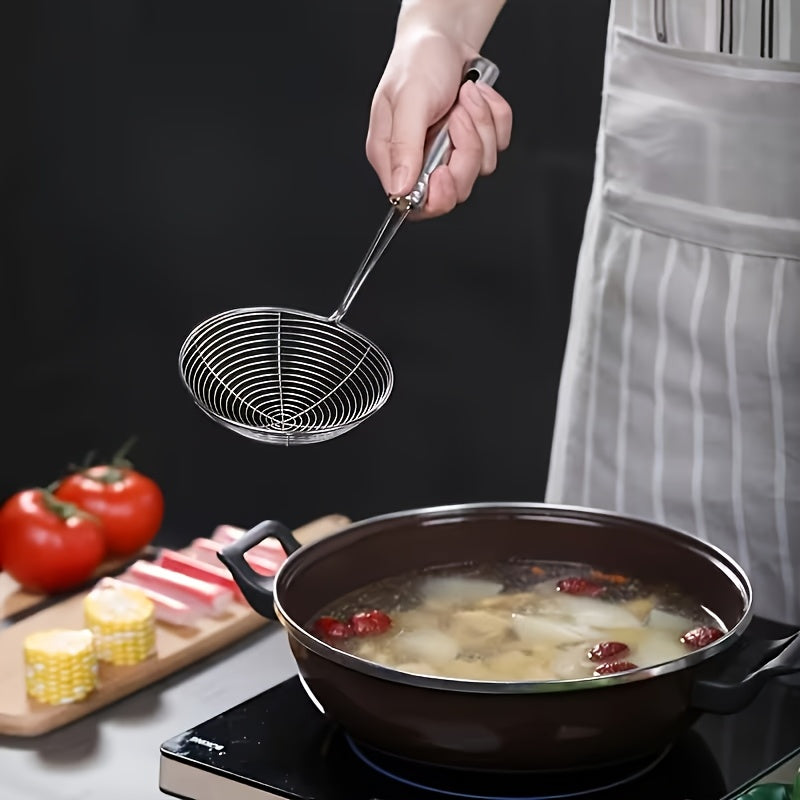 3pcs   strainer set strainer spoon stainless steel wire