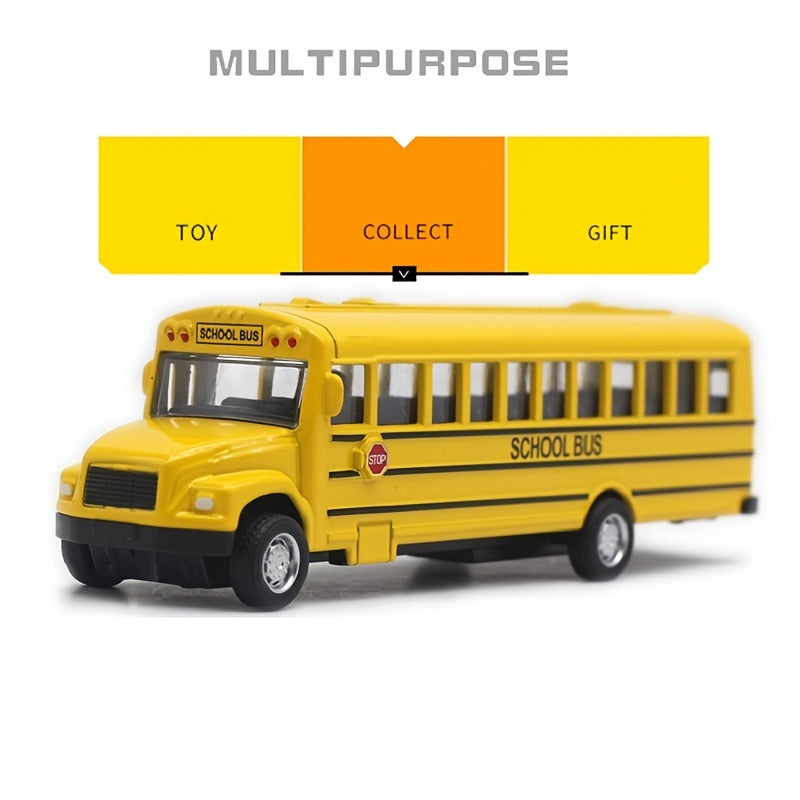 1 43 high quality metal alloy school bus model