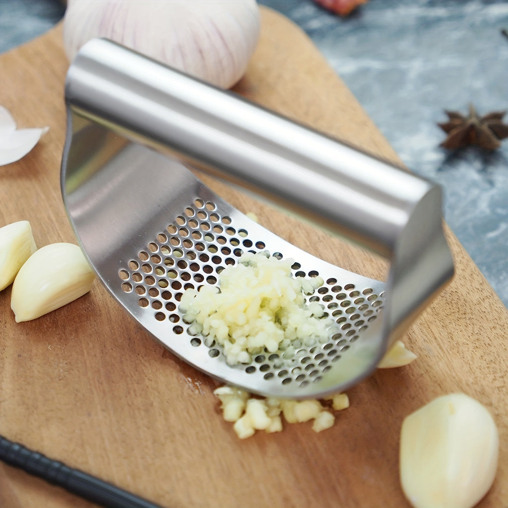 1 garlic press stainless steel ring garlic press garlic