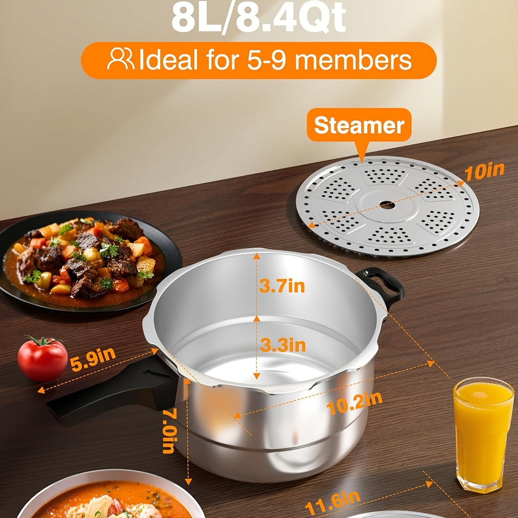 pyy 10qt aluminum pressure cooker a release