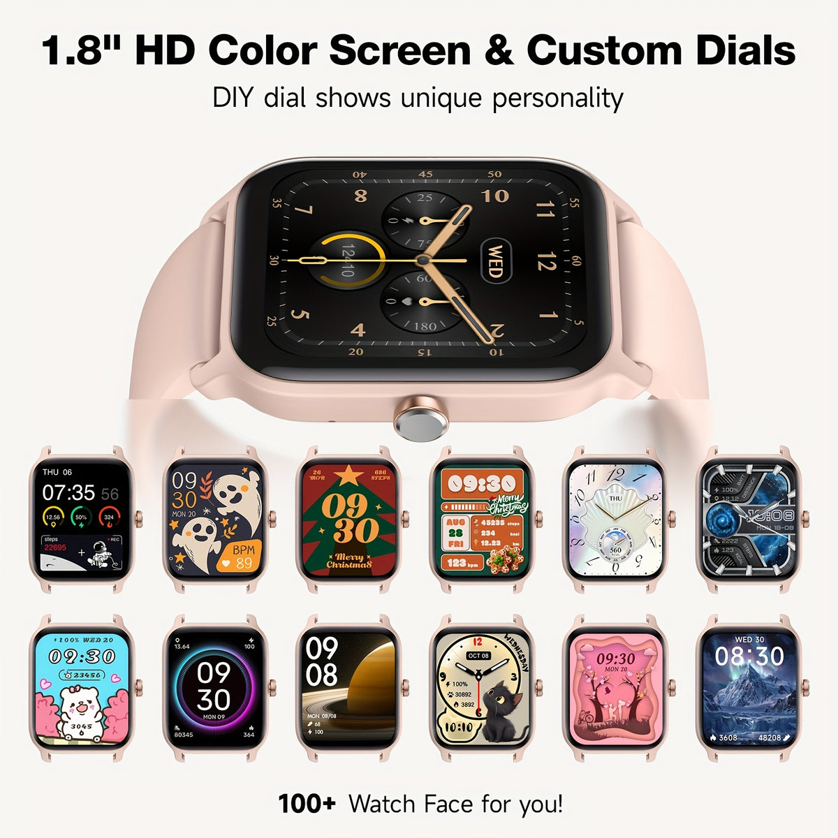 mothers day gift   womens smart watch mens wireless