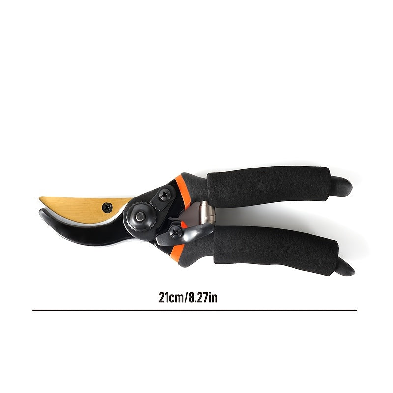 1pc thickened titanium alloy pruning shears powerful pruning