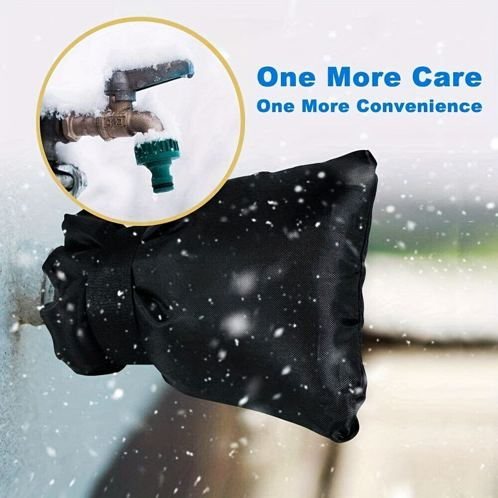winter   outdoor faucet cover 420d oxford cloth