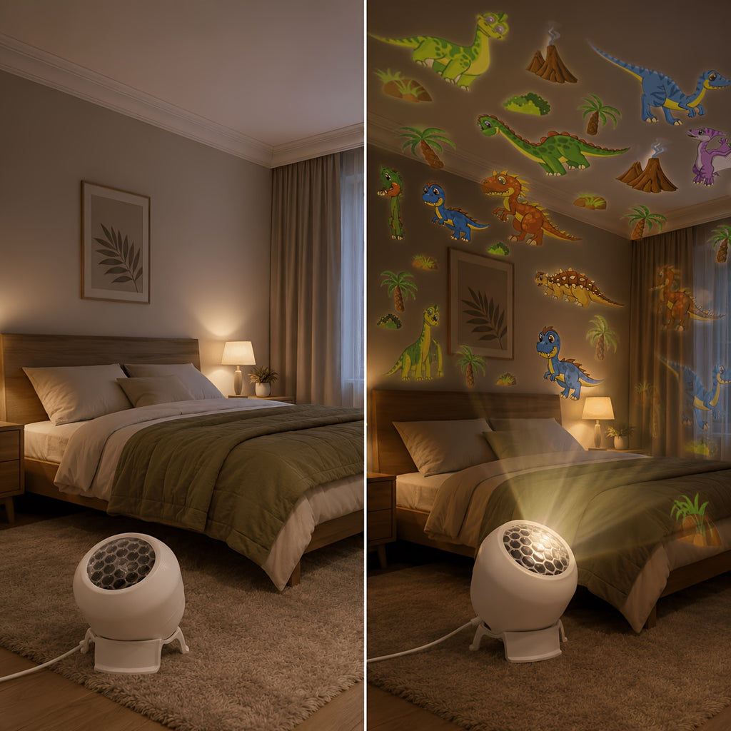 dinosaur themed dynamic projection lamp dinosaur forest