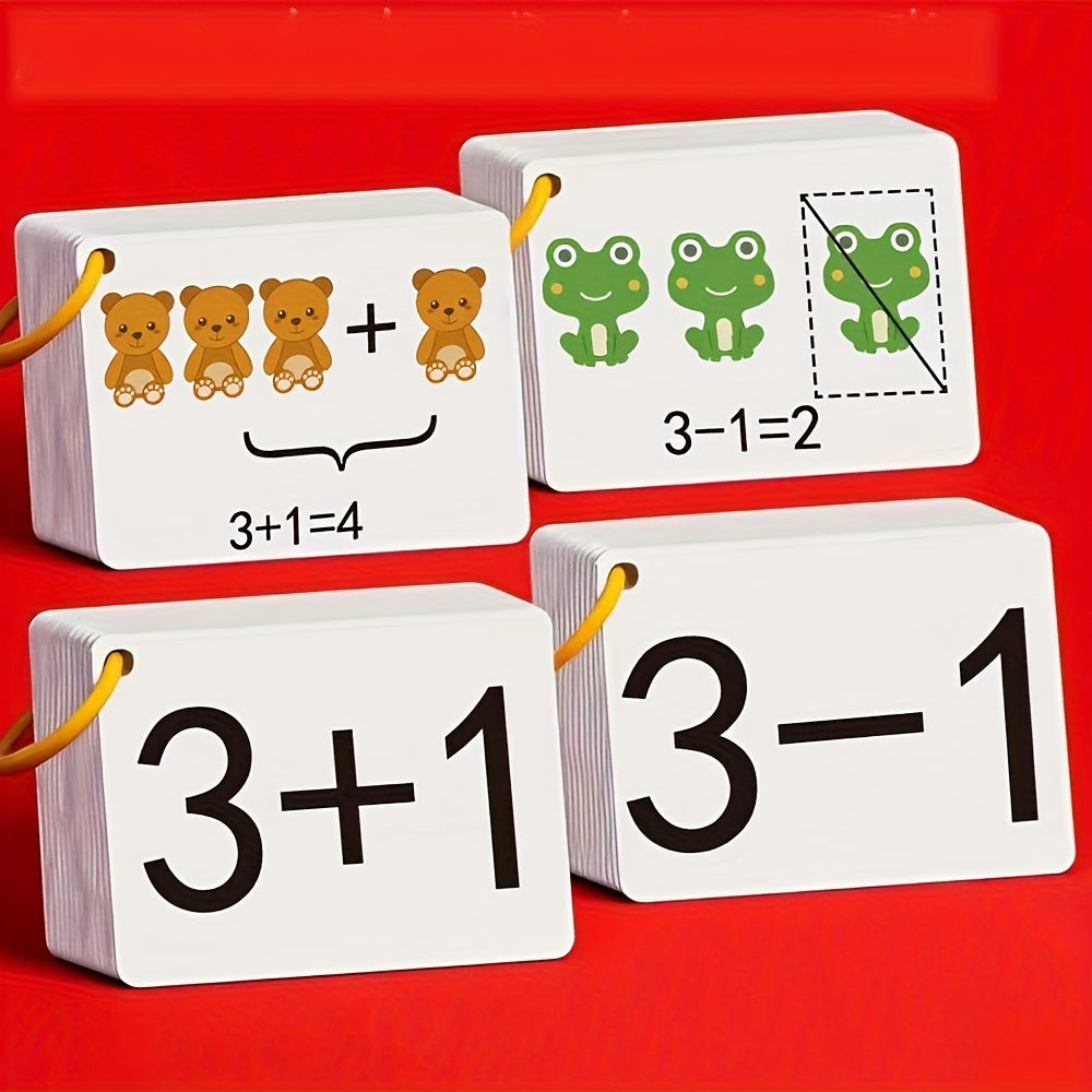 set 132 cards addition subtraction   0 10