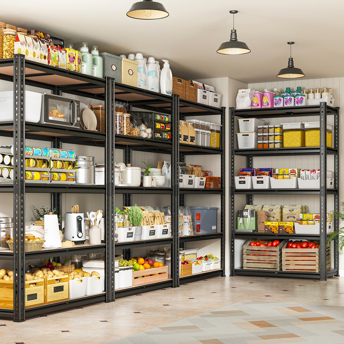 2000lbs garage shelving storage shelves heavy duty shelving