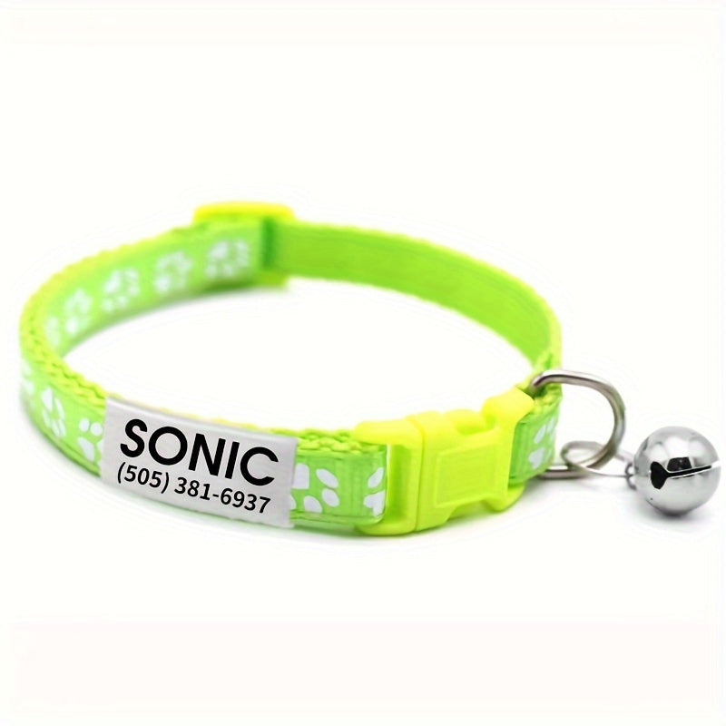 custom product adjustable personalized colorful collar dogs