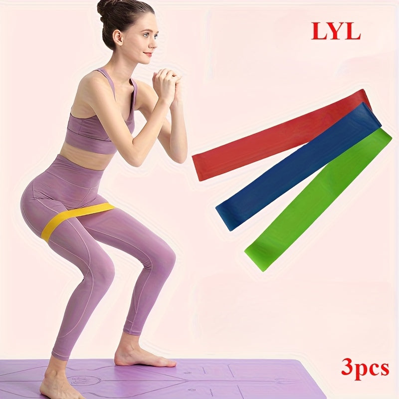 3pcs tpe light   bands non slip elastic bands yoga
