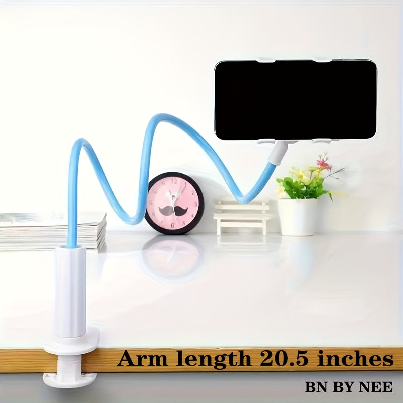 360 degree rotation phone holder spiral base lazy person