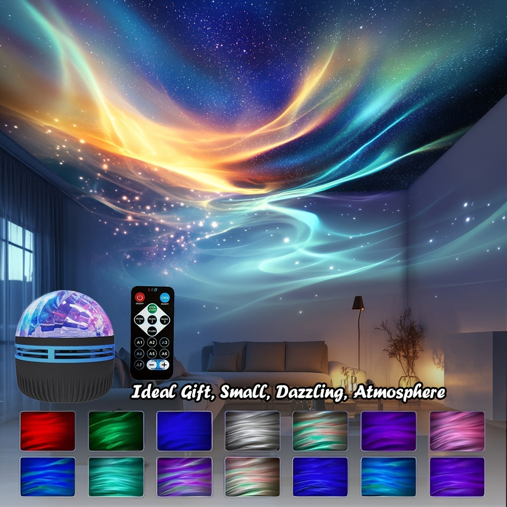 aurora projector remote rgb led northern lights projector