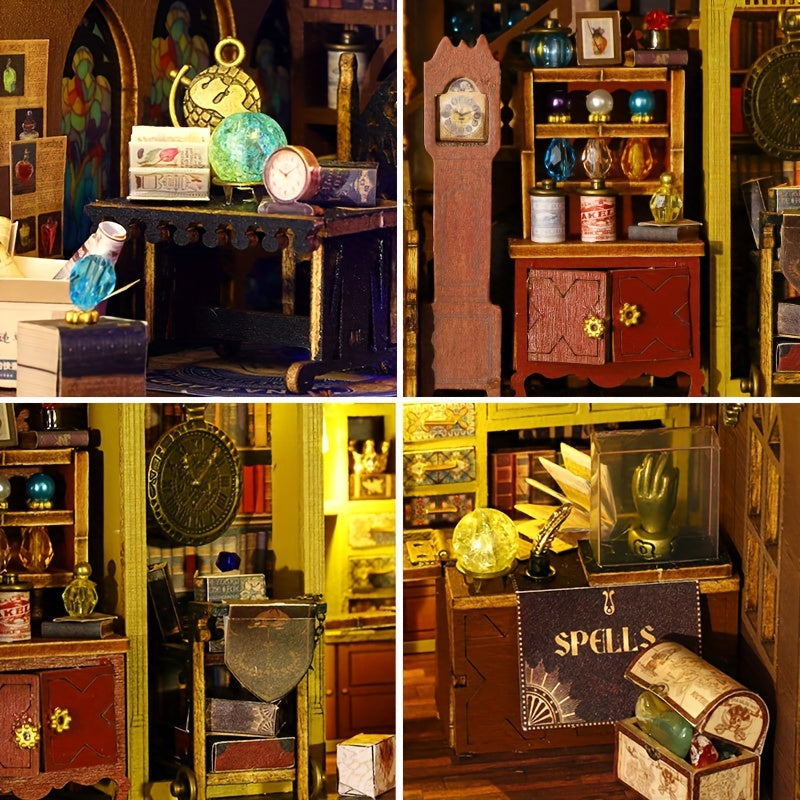 1pc miniature house kit wooden dollhouse   building