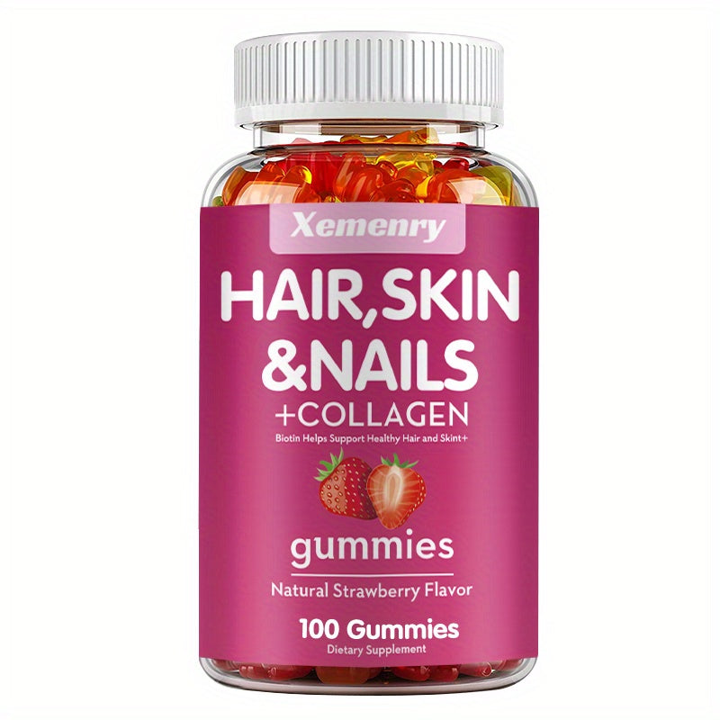 hair skin nails collagen   biotin vitamin c e