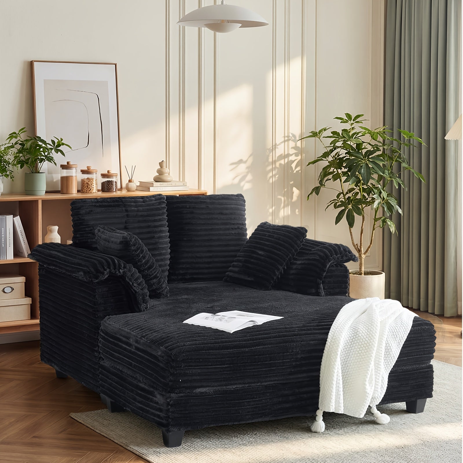 56 oversized corduroy sofa bed recliner sleeper