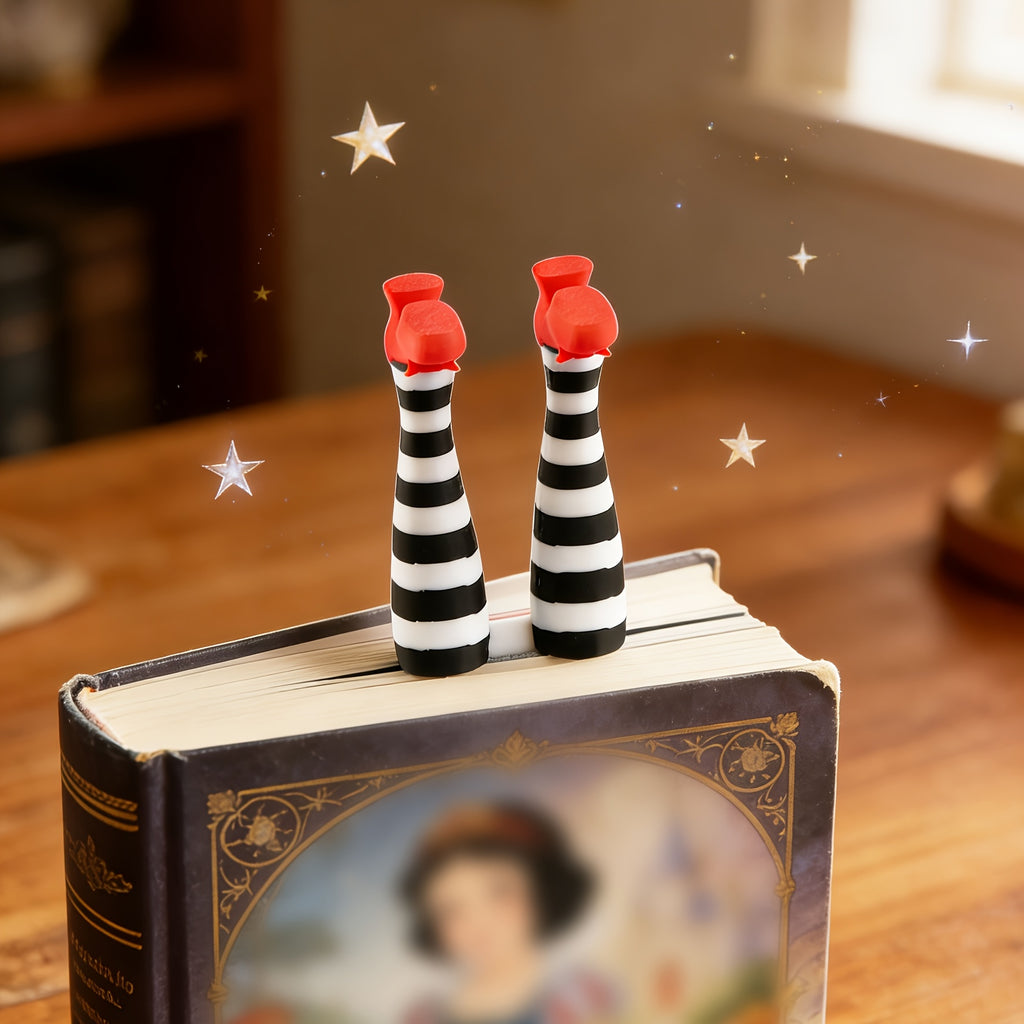 leg high heel shoe bookmark cute quirky creative
