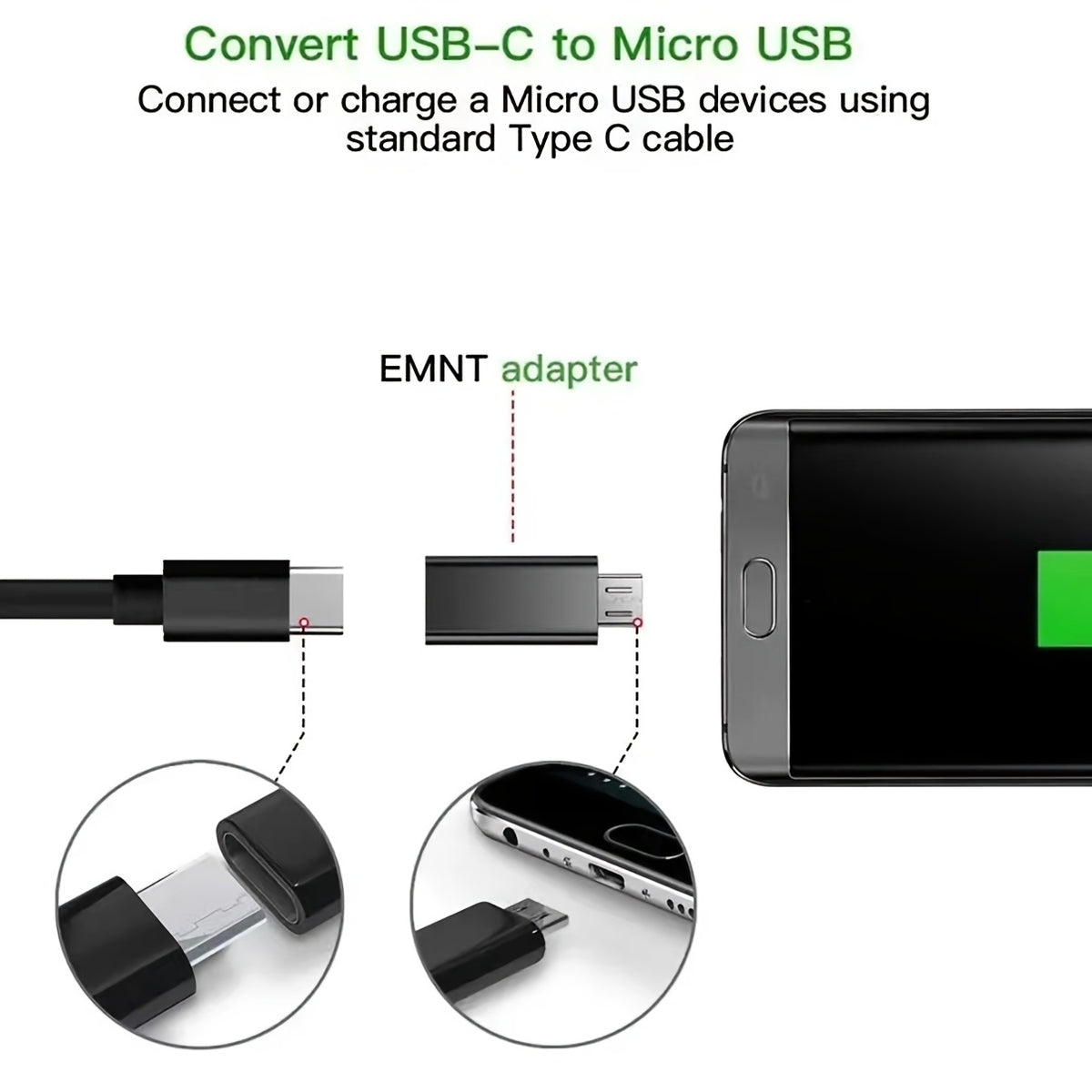 8 pack black usb usb c adapter usb type c female usb