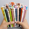 30 pack 0 7mm erasable gel pens animal print design