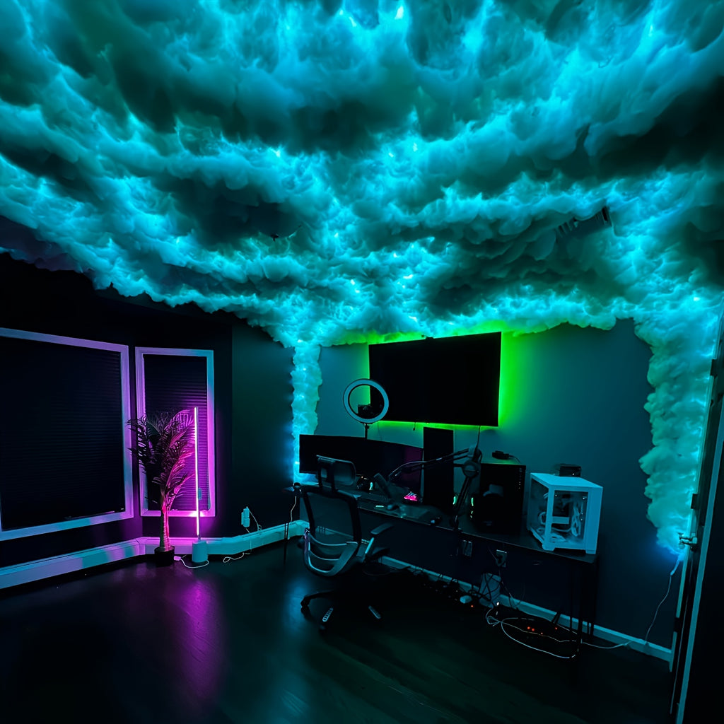 thundercloud led light lightning cloud