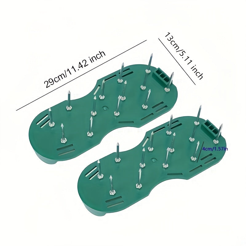 garden aeration shoes lawn spike shoes inflatable aeration