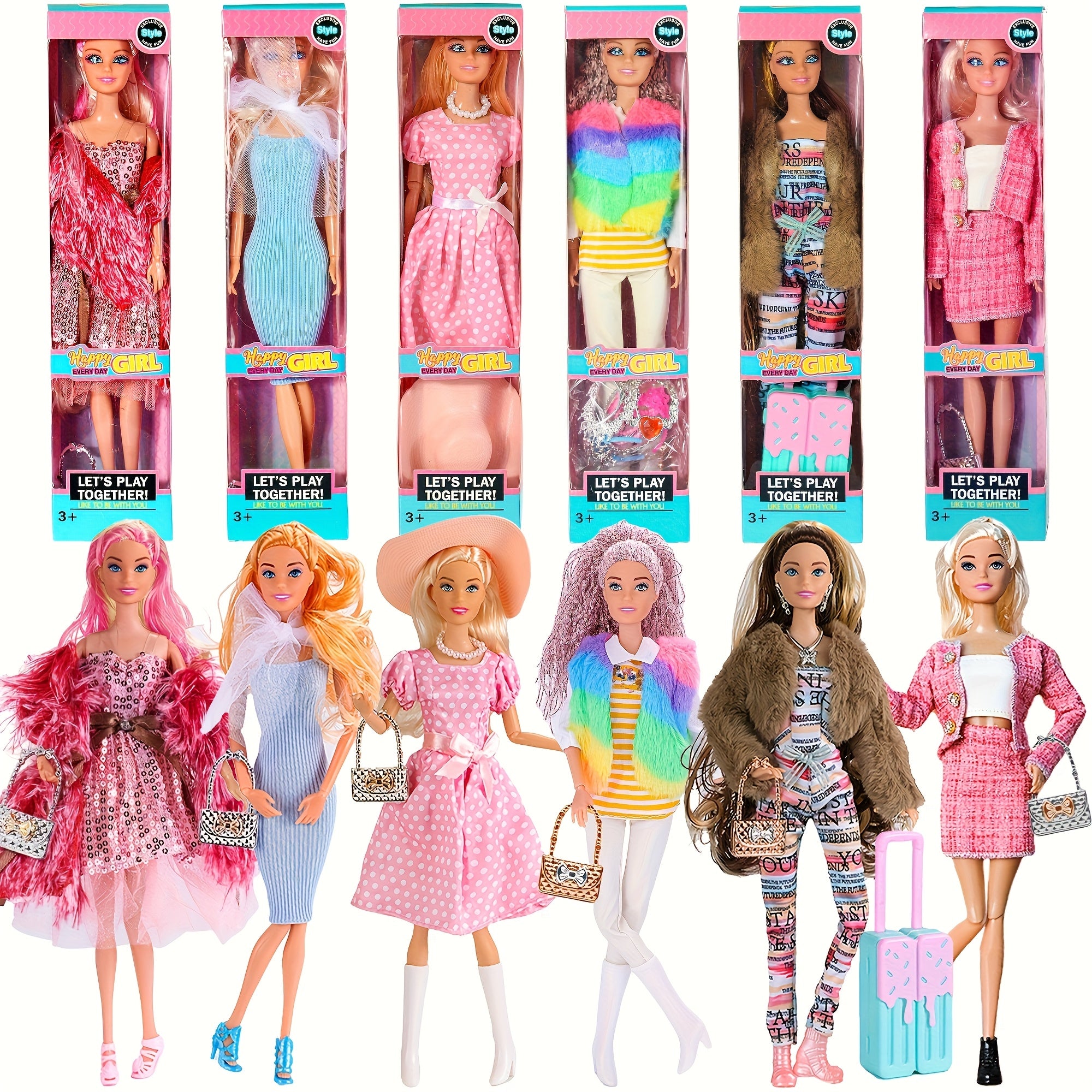 11 5 inch american toy princess dolls playset fashion