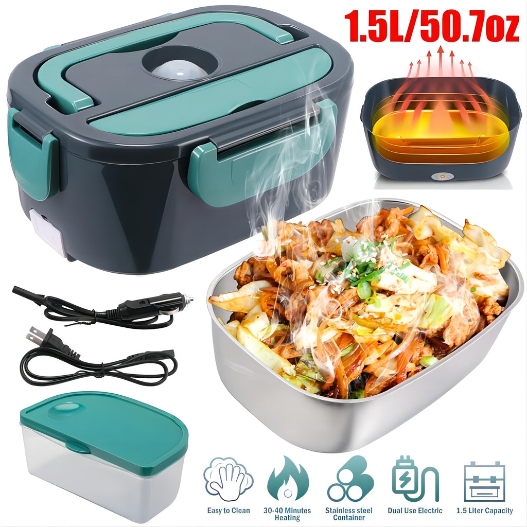 3in 1 lunch box 12v 24v car 120  portable food heater