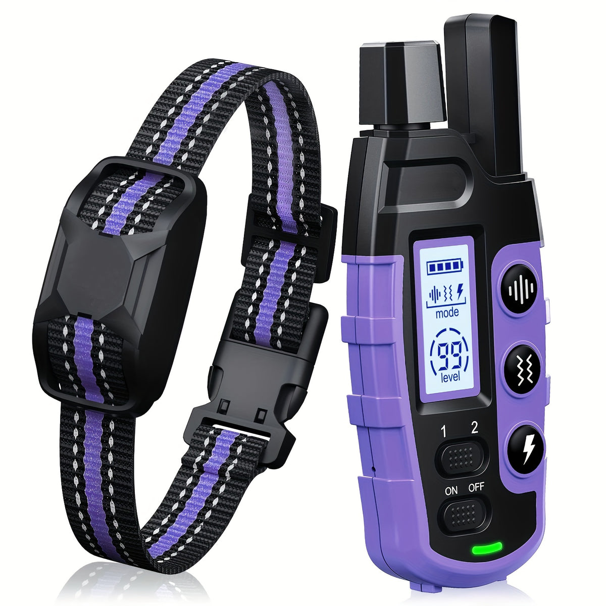 4150ft dog training collars remote adjustable nylon strap