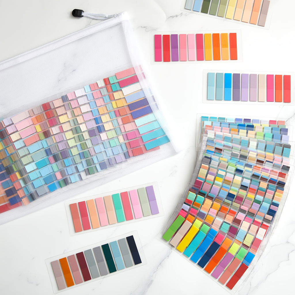 16000pcs 80 colors transparent   annotation tabs
