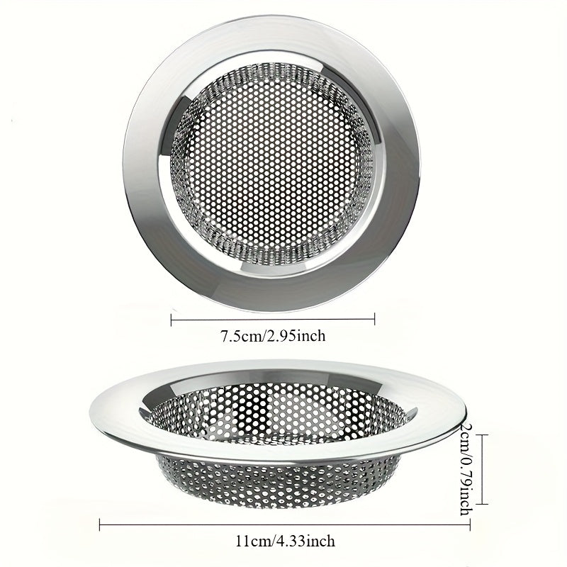 2 pcs sink strainer kitchen sink drain basket