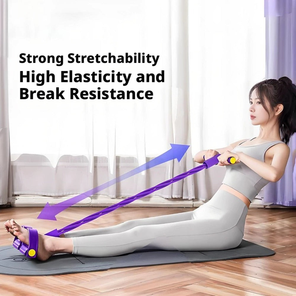 1pc pedal   band   4 tube elastic pull