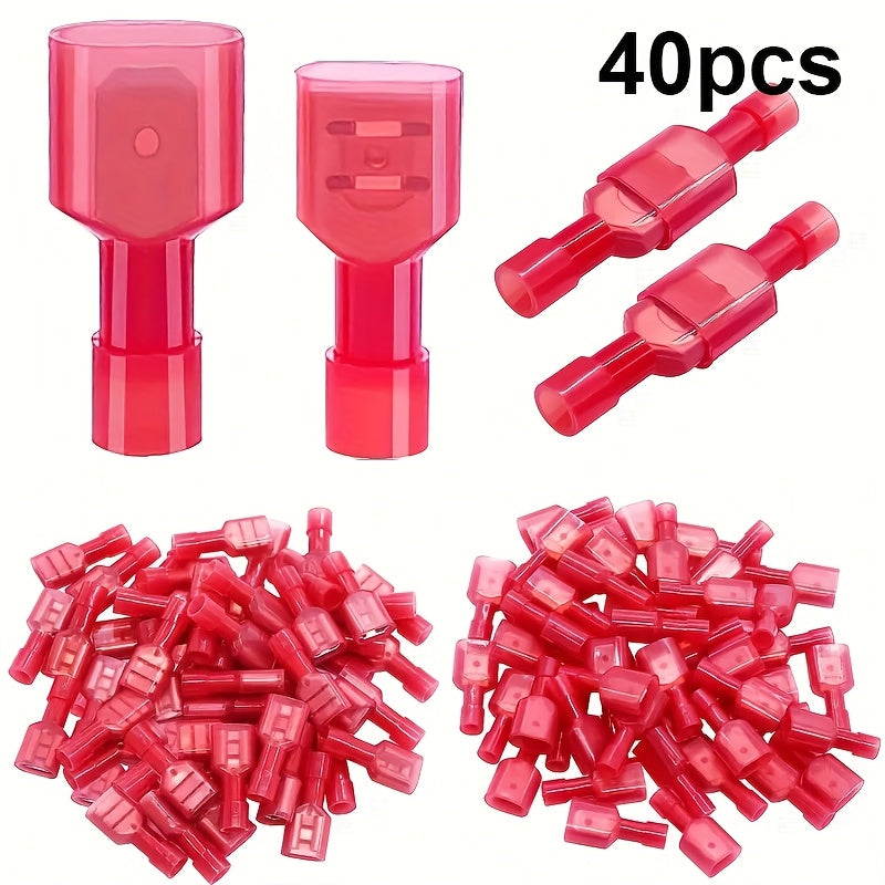 40 120pcs nylon fully insulated electrical terminal