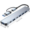 3 0 aluminum alloy   in   in one usb type c hub