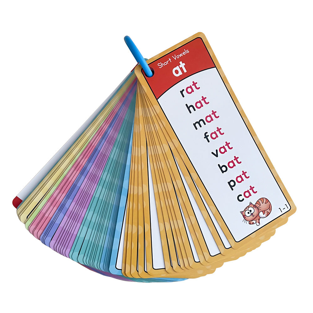 117 families words phonics word   cards english