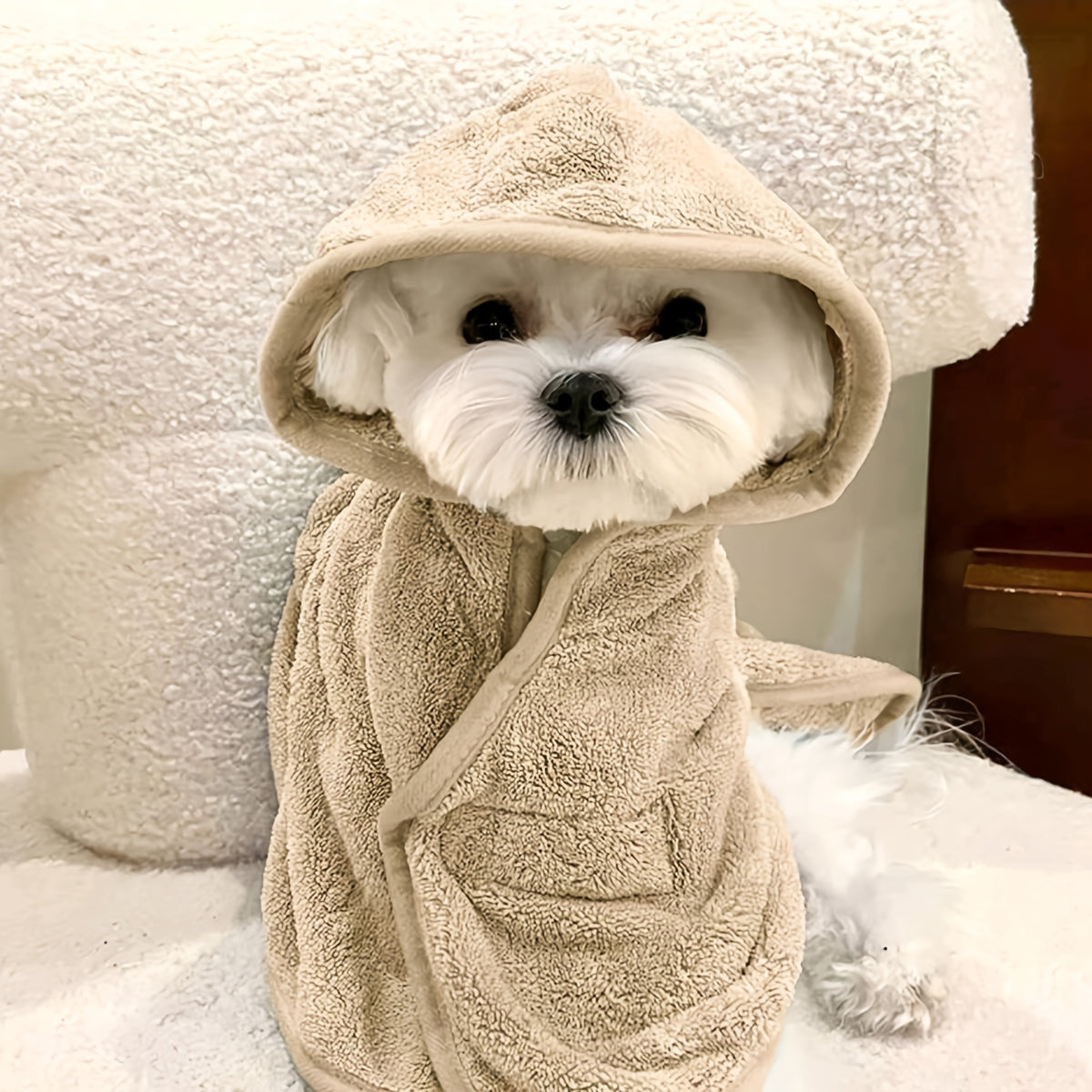 ultra absorbent   bathrobe small dogs cats animals