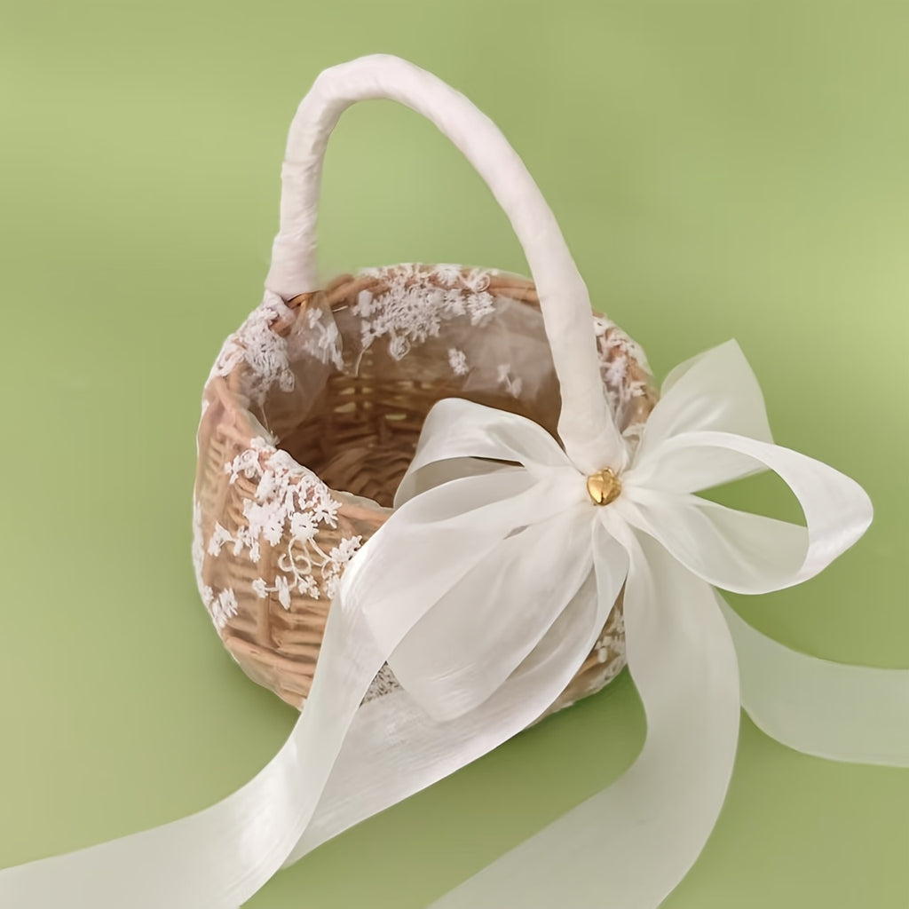 lace soft fishtail gauze decorated sturdy durable woven