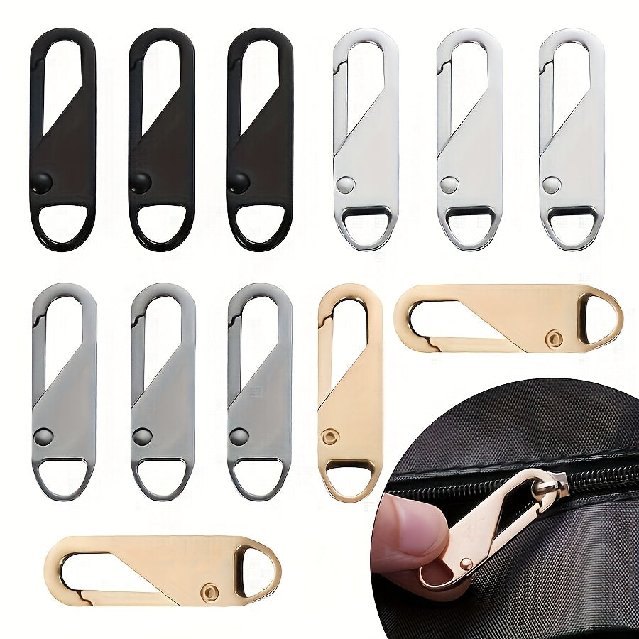 5 pack random color zipper pull replacements zipper repair