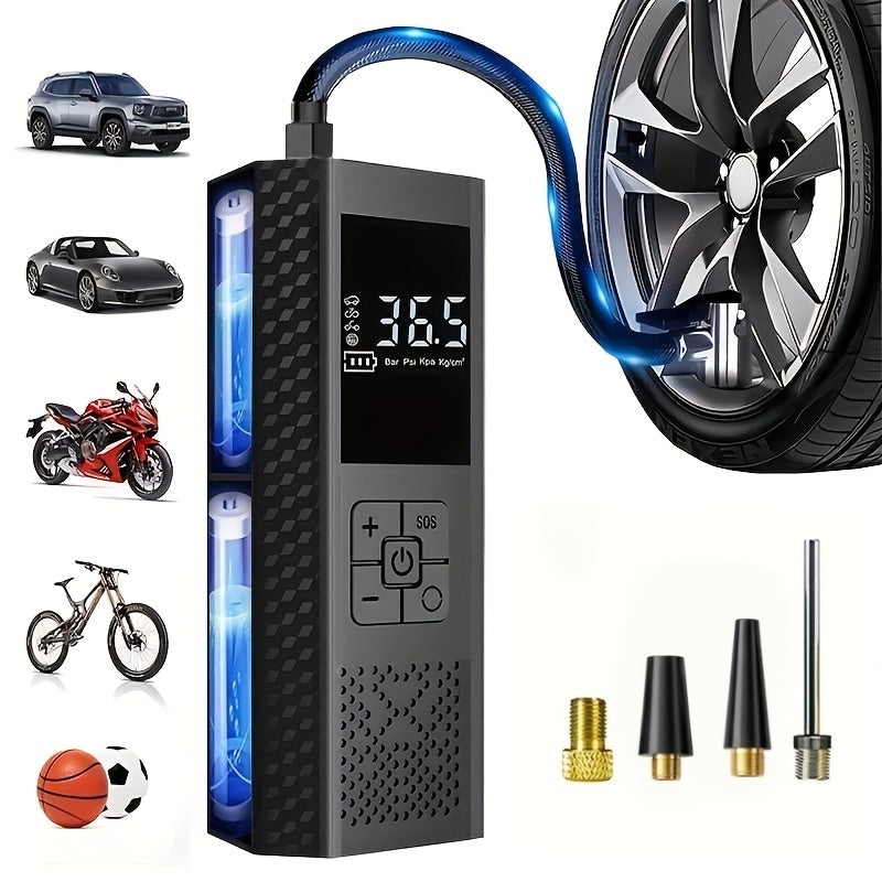 cordless bicycle floor pump portable air compressor bicycle