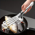 1pc multifunctional stainless steel serving tongs buffet