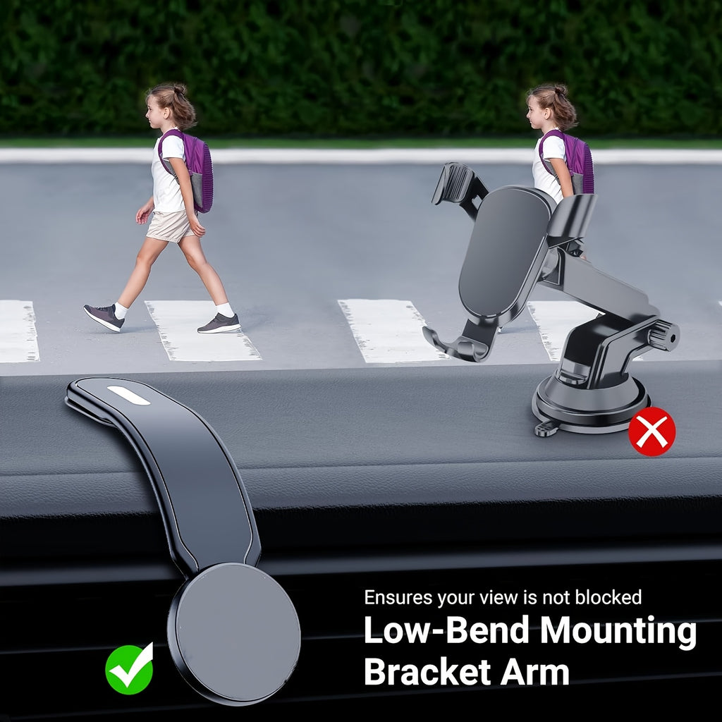 magnetic car phone holder   aluminum arm car magnet