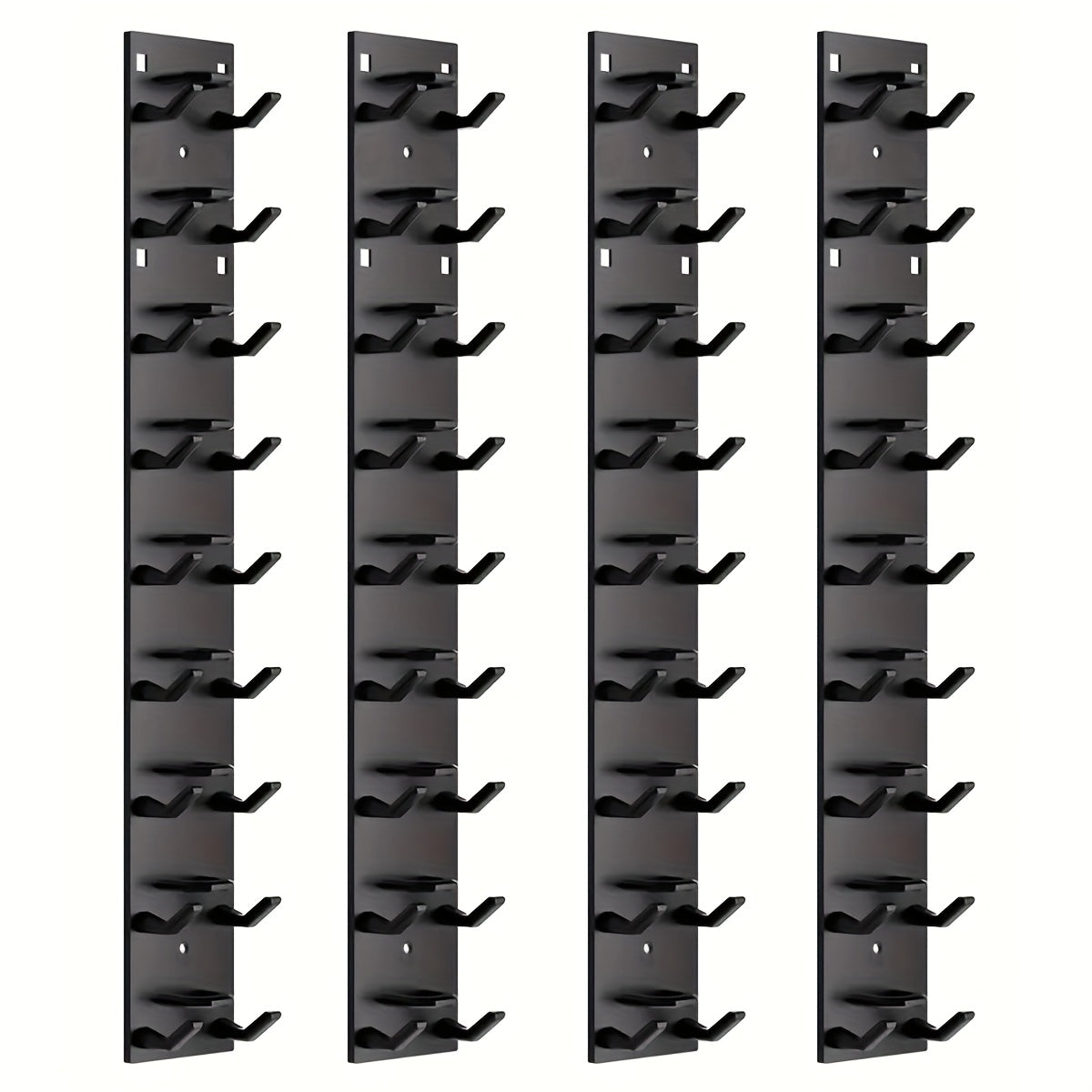 1 4pcs wall mounted hat rack organizer strong   multi