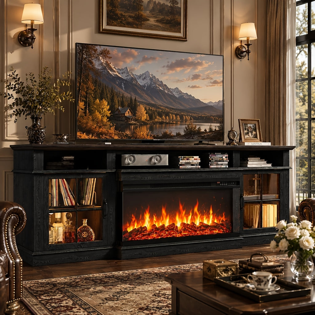 80 inch 70 inch fireplace tv cabinet suitable tvs 85 inches
