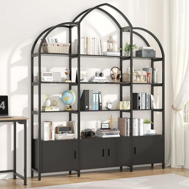 art storage cabinet a tall pointed bookshelf design