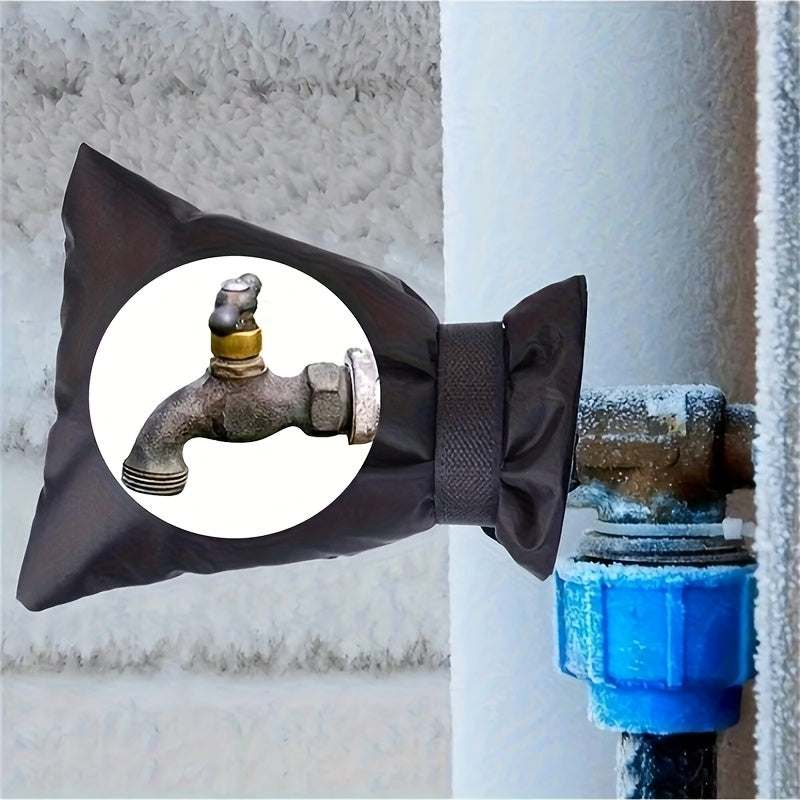 winter   outdoor faucet cover 420d oxford cloth