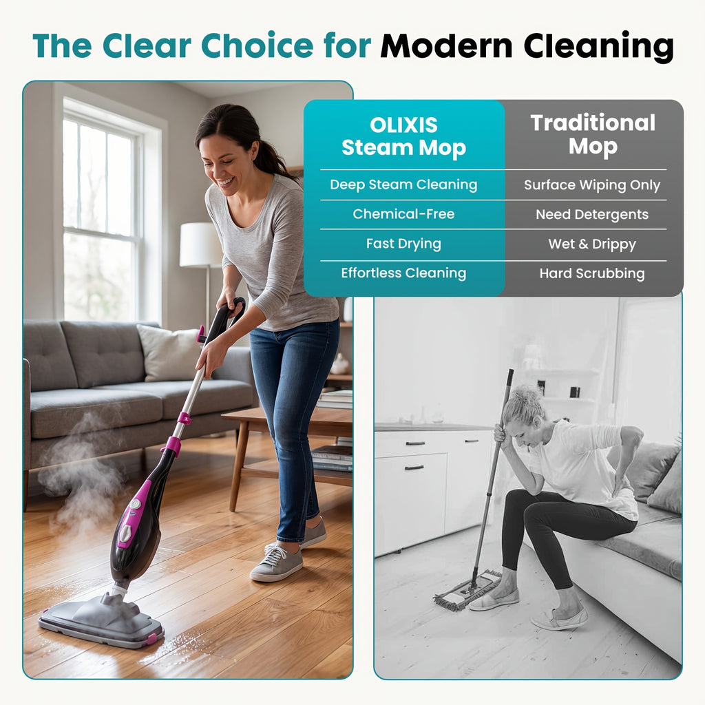 10 in 1 multifunctional steam mop 1550w high pressure