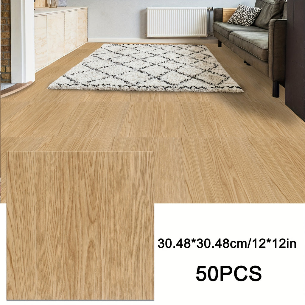 50pcs peel stick floor tiles 12 x 12 floor tiles peel stick
