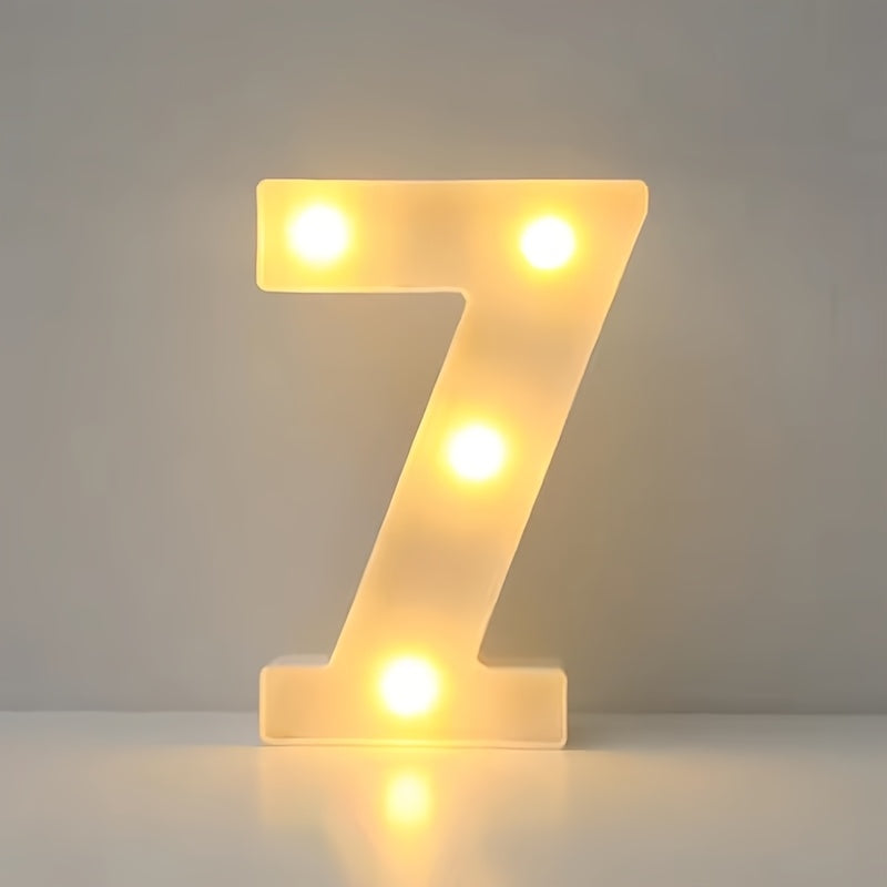 1 led letter light 7 08 inch luminous letter numbers night